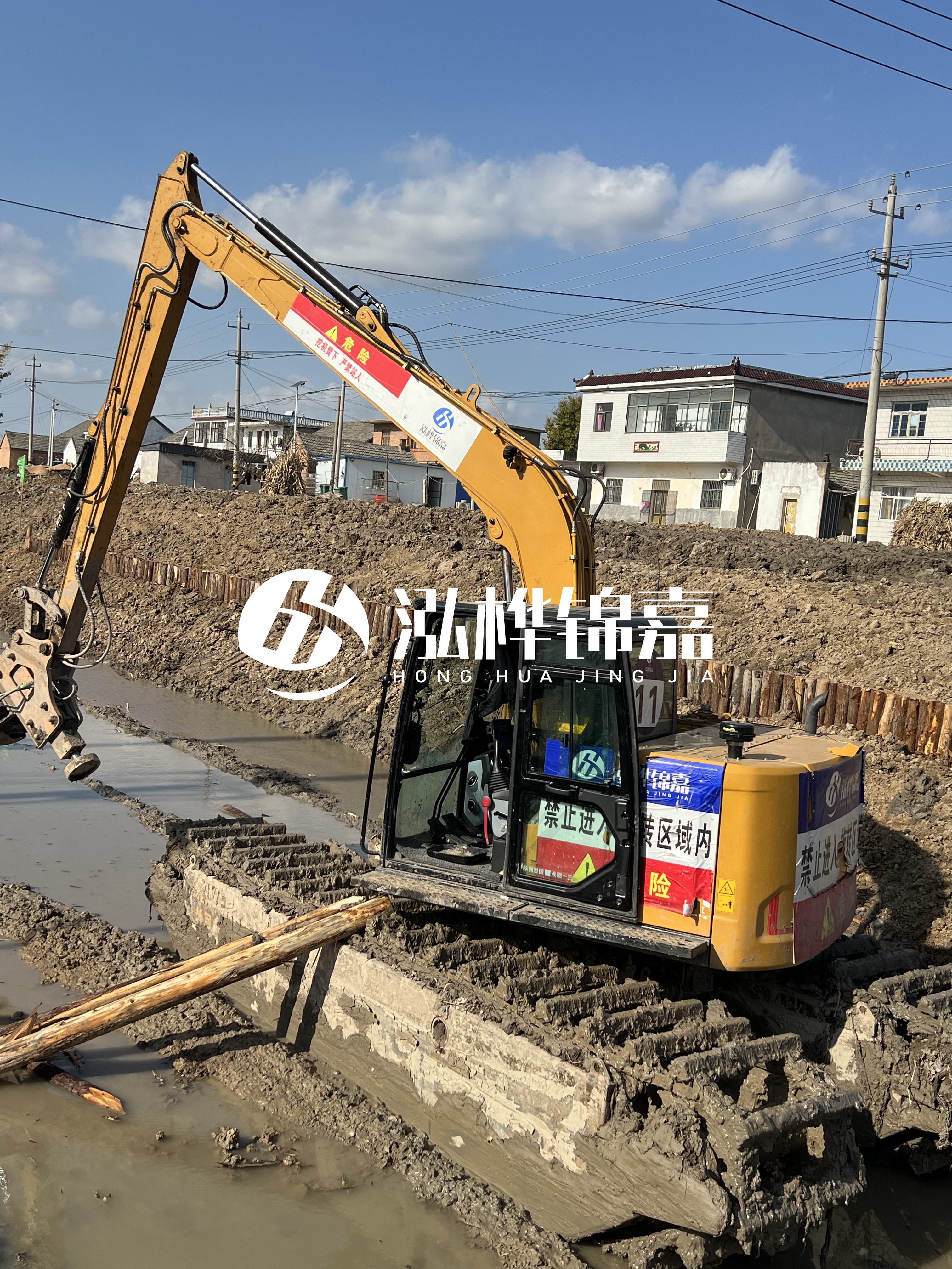 安陽挖機(jī)打木樁專業(yè)施工-河道打木樁的價(jià)格受哪些因素影響？